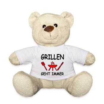 Grillen - Teddy - Weiß - Vorne