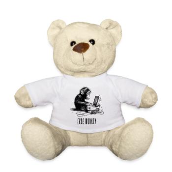 Code Monkay - Teddy - Weiß - Vorne
