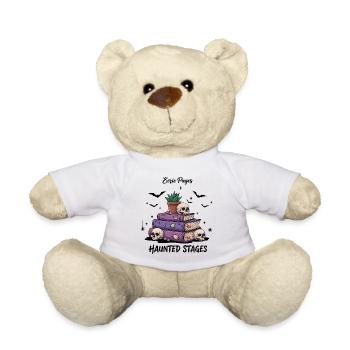 Haunted Stages Skull Books Artwork - Teddy - Weiß - Vorne