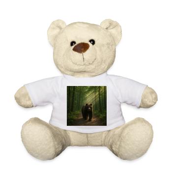 Sunbeams Bear in Forest - Teddy Bear - white - Front