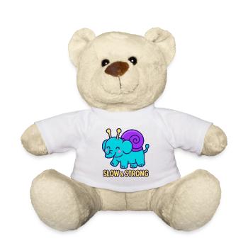 Snailphant - Slow & Strong - Teddy - Weiß - Vorne