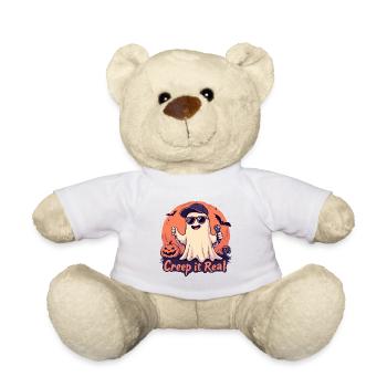 Creep It Real Ghost avec micro - Nounours - blanc - Devant