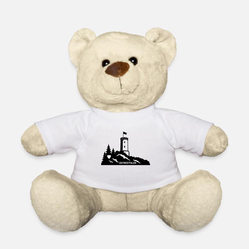 Bielefeld hometown - Teddy Bear - white