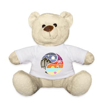 Yin Yang nature love - Teddy - Weiß - Vorne