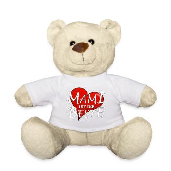 MAMI IST DIE BESTE - Teddy - Weiß - Vorne