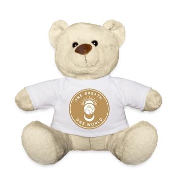 Une respiration, un monde – Pleine conscience et équilibre - Nounours - blanc - Devant