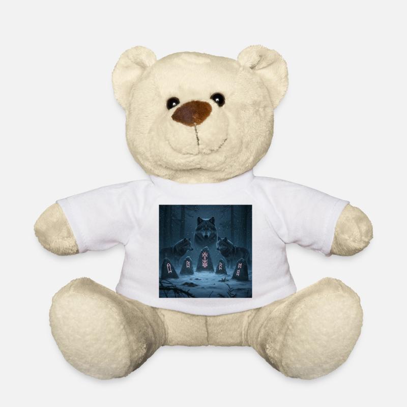 Runenwald der Wölfe - Teddy - Weiß
