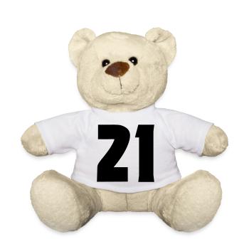 21 - Nounours - blanc - Devant