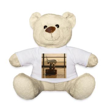 Heimkehrende Herzen am Terminal - Teddy - Weiß - Vorne
