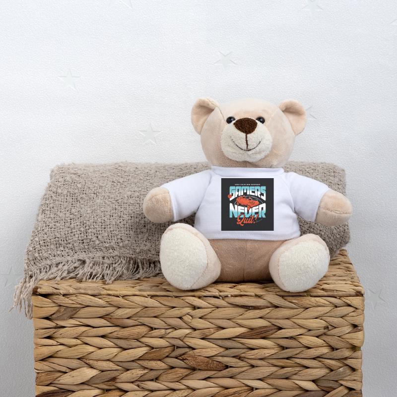 Gamers Never Quit Controller Teddy