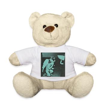 Rauchender Engel - Teddy - Weiß - Vorne