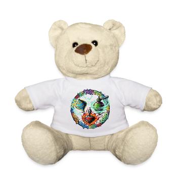 Yoyo Feuer Graffiti Kreis - Teddy - Weiß - Vorne