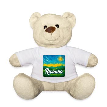 Ruanda – Die grüne Schönheit Afrikas - Teddy - Weiß - Vorne