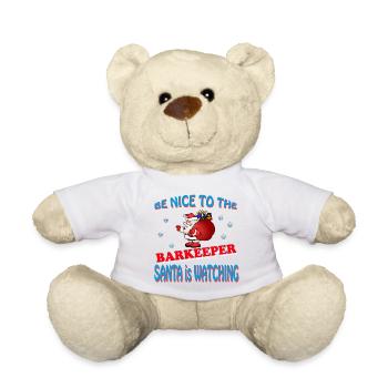SANTA BARKEEPER - Teddy - Weiß - Vorne