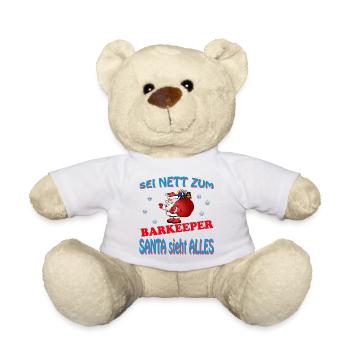 SANTA BARKEEPER - Teddy - Weiß - Vorne