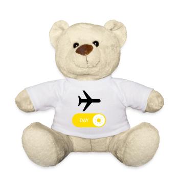 Weltreisen - AUF - Teddy - Weiß - Vorne
