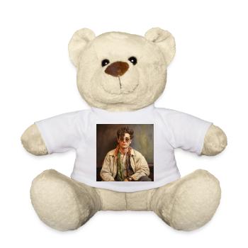 Portrait Retro Chic mit Sonnenbrille - Teddy - Weiß - Vorne