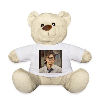 Geometric Portrait Glasses - Teddy Bear - white - Front
