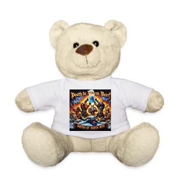 Mort à la bière chaude - Triomphe barbare - Nounours - blanc - Devant