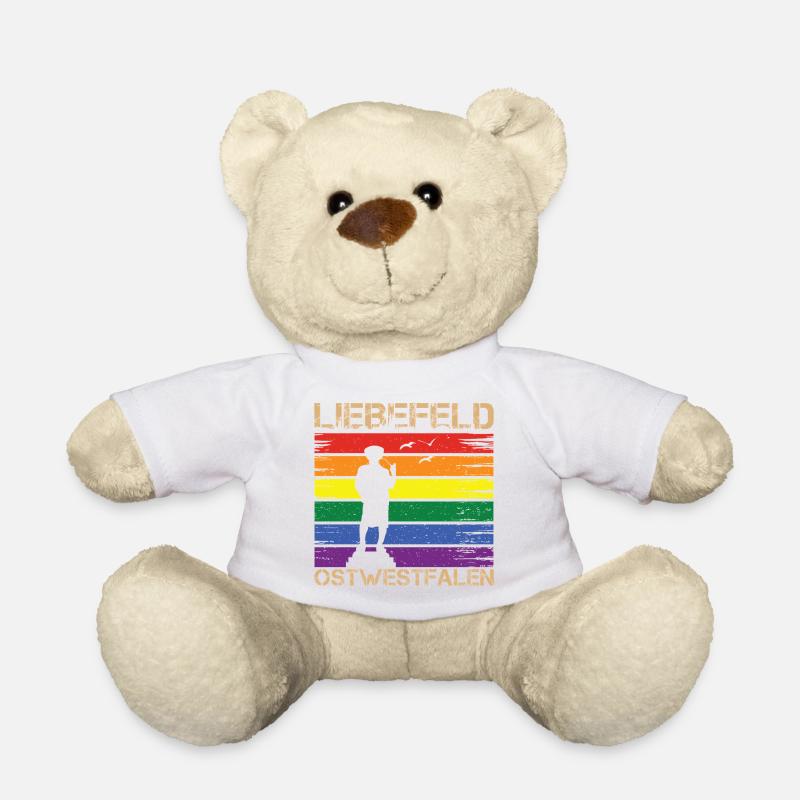 Liebefeld ❤ Leineweber PRIDE - Teddy - Weiß