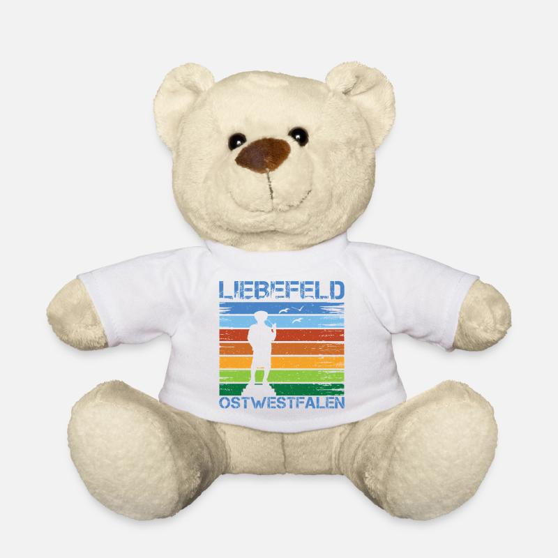 Liebefeld ❤ Leineweber - Nounours - blanc