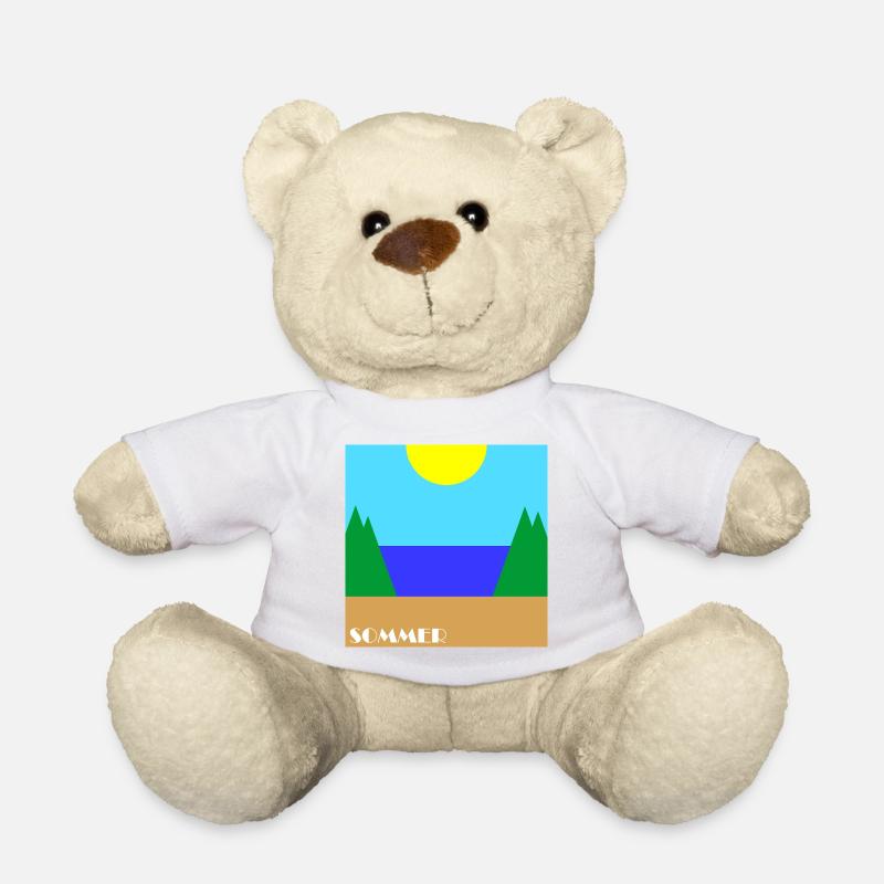 Sommer - Teddy - Weiß