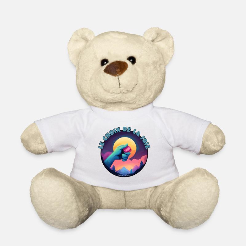 Die Wahl der Freude - Teddy - Weiß