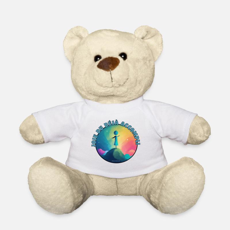 Joy of the Already Accomplished - Teddy Bear - white
