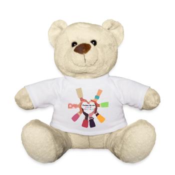 TÖCHTER FÜR EIN BUNTES STADTBILD - Teddy - Weiß - Vorne