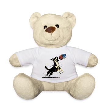 Plaisir du frisbee - Nounours - blanc - Devant