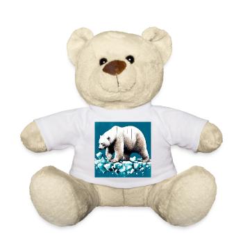 ours blanc - Nounours - blanc - Devant