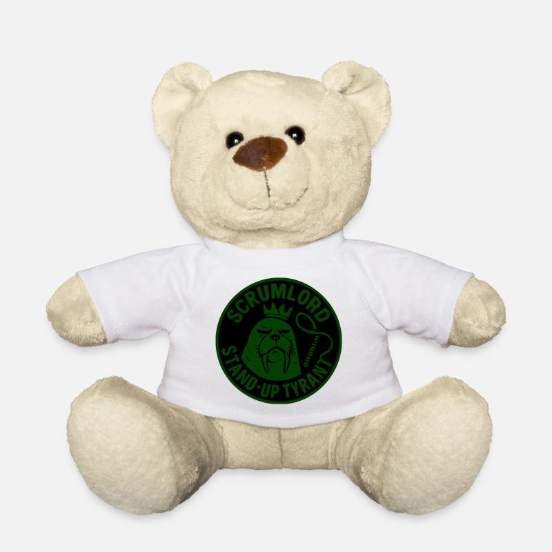 Scrumlord Stand-Up Tyranny - Teddy - Weiß