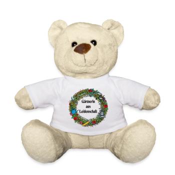 Gartenwerkzeug Kranz Muster - Teddy - Weiß - Vorne
