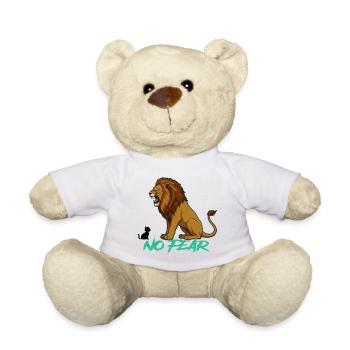 No Fear - Teddy Bear - white - Front