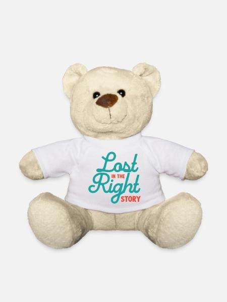 Verloren in der richtigen Geschichte - Teddy - Weiß