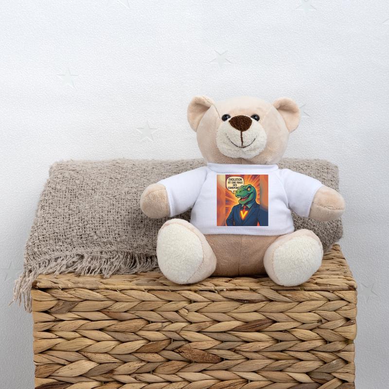 Dino im Anzug – Evolution ist Ansichtssache Teddy