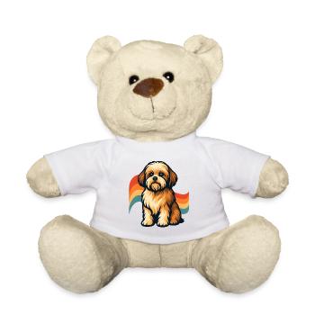 Shih Tzu Chien Rêve Arc-en-ciel - Nounours - blanc - Devant