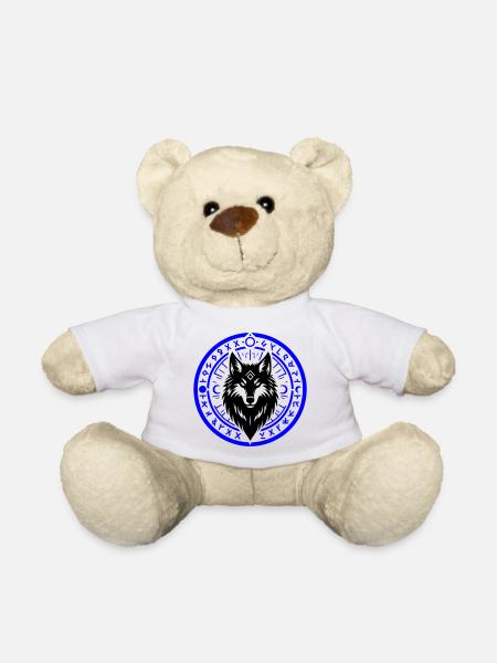 Rune Ring of the Night - Teddy Bear - white