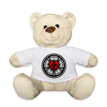 Lutherische Rose - Teddy - Weiß - Vorne