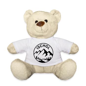 Ischgl - Création de souvenirs - Nounours - blanc - Devant