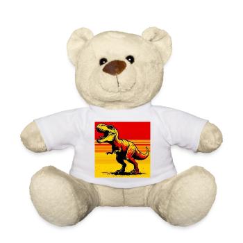 dinosaur - Teddy Bear - white - Front