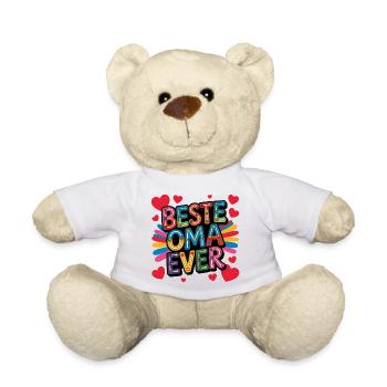 Best Grandma Ever - Teddy Bear - white - Front