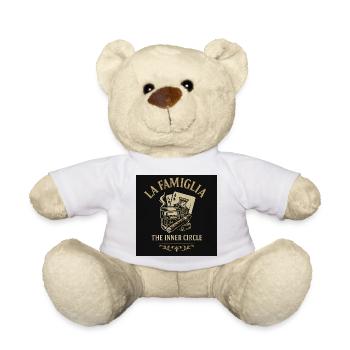 La Famiglia Inner Circle - Teddy Bear - white - Front