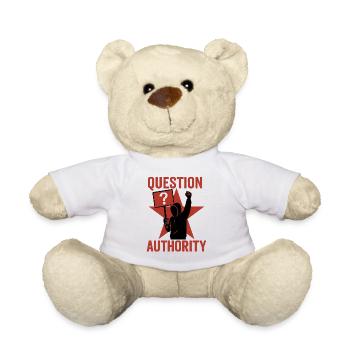 Question Power - Teddy Bear - white - Front