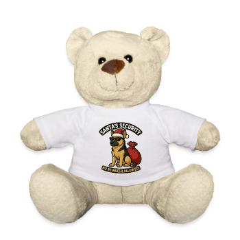 Berger et en tant que Père Noël Sécurité avec Sack - Nounours - blanc - Devant
