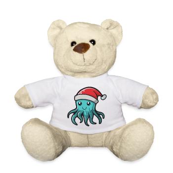 Méduse Noël - Nounours - blanc - Devant