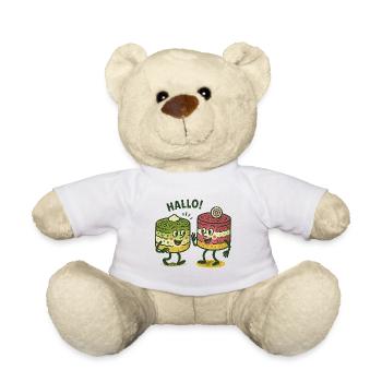 Olivje und Schuba Freunde - Teddy - Weiß - Vorne