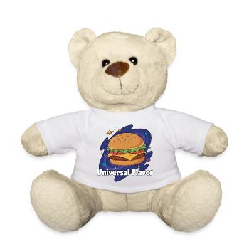 Kosmos Hamburger Universal Geschmack - Teddy - Weiß - Vorne