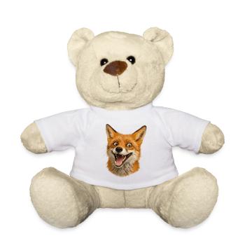 Fuchshead Freude Illustration - Teddy - Weiß - Vorne