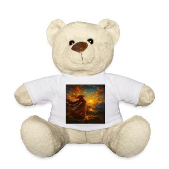 Sunset Gown in Amber Light - Teddy Bear - white - Front